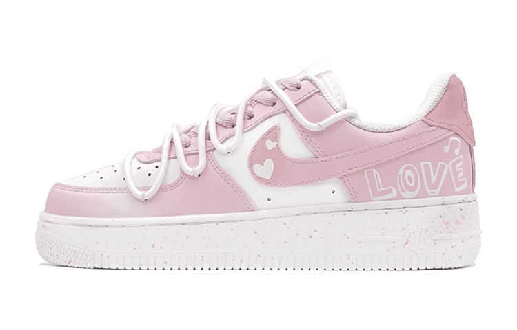 Buy [定制鞋] 耐克空军一号低帮 '云爱粉色-白色' CW2288-111(Team88-粉云朵S-BOX)