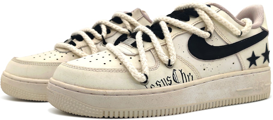 【定制球鞋】Nike Air Force 1 Low 浸染 解構 復古 星願 低幫 板鞋 男款 咖啡色 Lookbook 【定制球鞋】Nike Air Force 1 Low 浸染 解構 復古 星願 低幫 板鞋 男款 咖啡色
