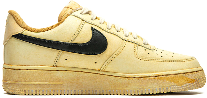 【定製球鞋】 Nike Air Force 1 Low 空軍一號 野鶴製造 復古未來系列 咖啡染 特殊定製款 低幫 板鞋 男款 米色 Order 【定製球鞋】 Nike Air Force 1 Low 空軍一號 野鶴製造 復古未來系列 咖啡染 特殊定製款 低幫 板鞋 男款 米色