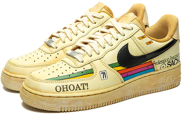 【定製球鞋】 Nike Air Force 1 Low 空軍一號 野鶴製造 復古未來系列 咖啡染 特殊定製款 低幫 板鞋 男款 米色 Lookbook 【定製球鞋】 Nike Air Force 1 Low 空軍一號 野鶴製造 復古未來系列 咖啡染 特殊定製款 低幫 板鞋 男款 米色
