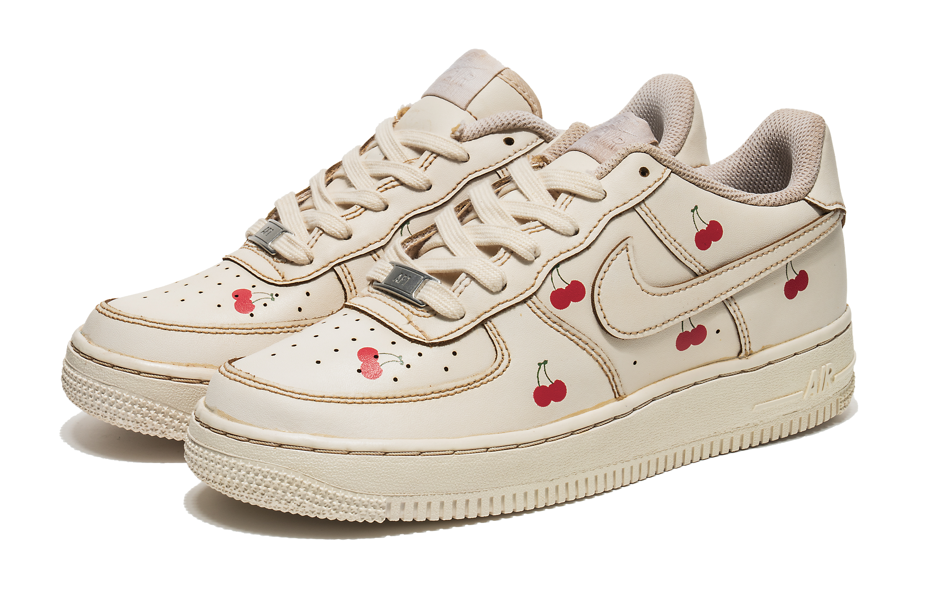 Lookbook [Sepatu Kustom] Nike Air Force 1 Low 'Coffee Dye Cherry' DH2920-111-478385