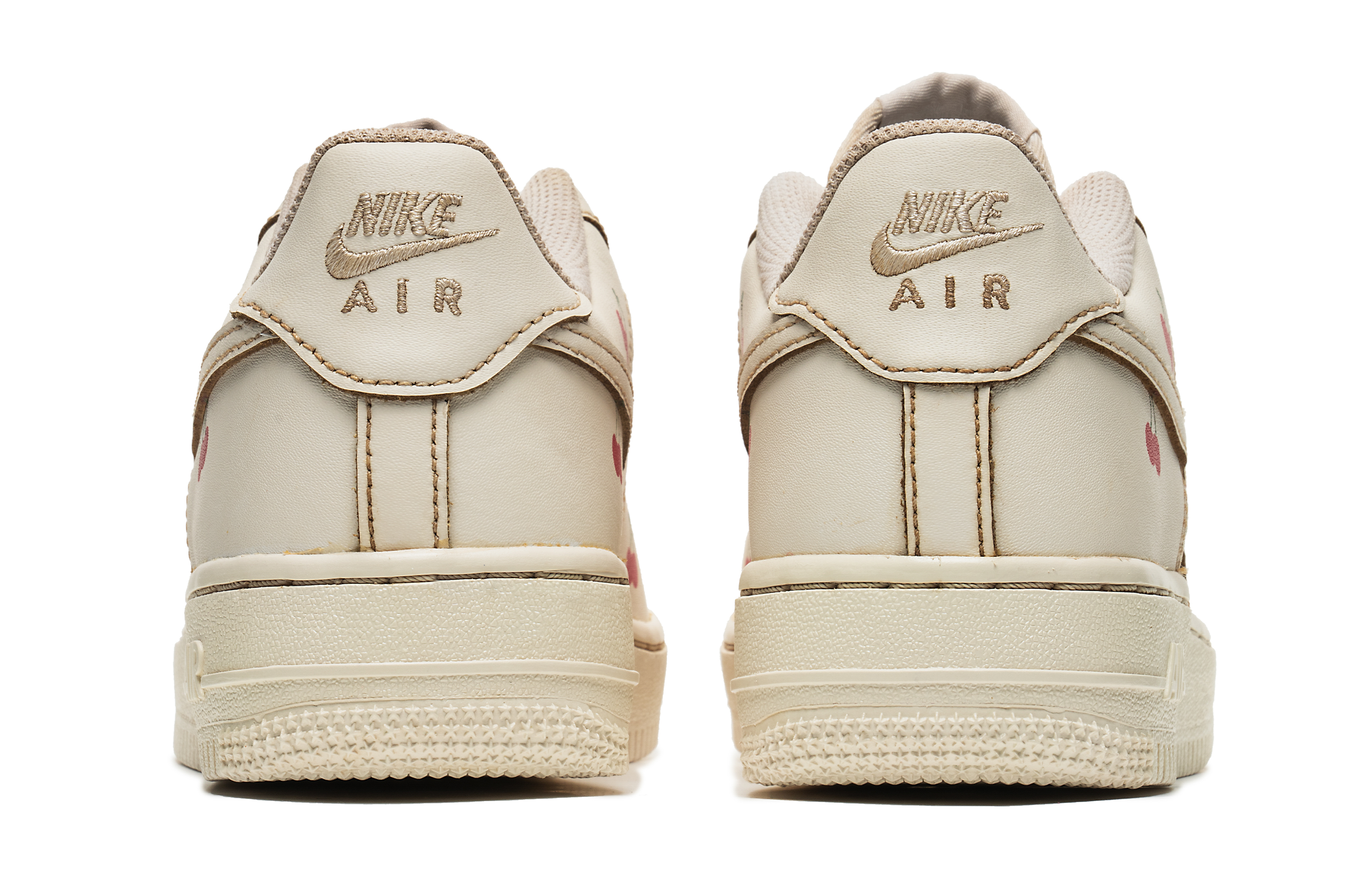 Shop [Sepatu Kustom] Nike Air Force 1 Low 'Coffee Dye Cherry' DH2920-111-478385