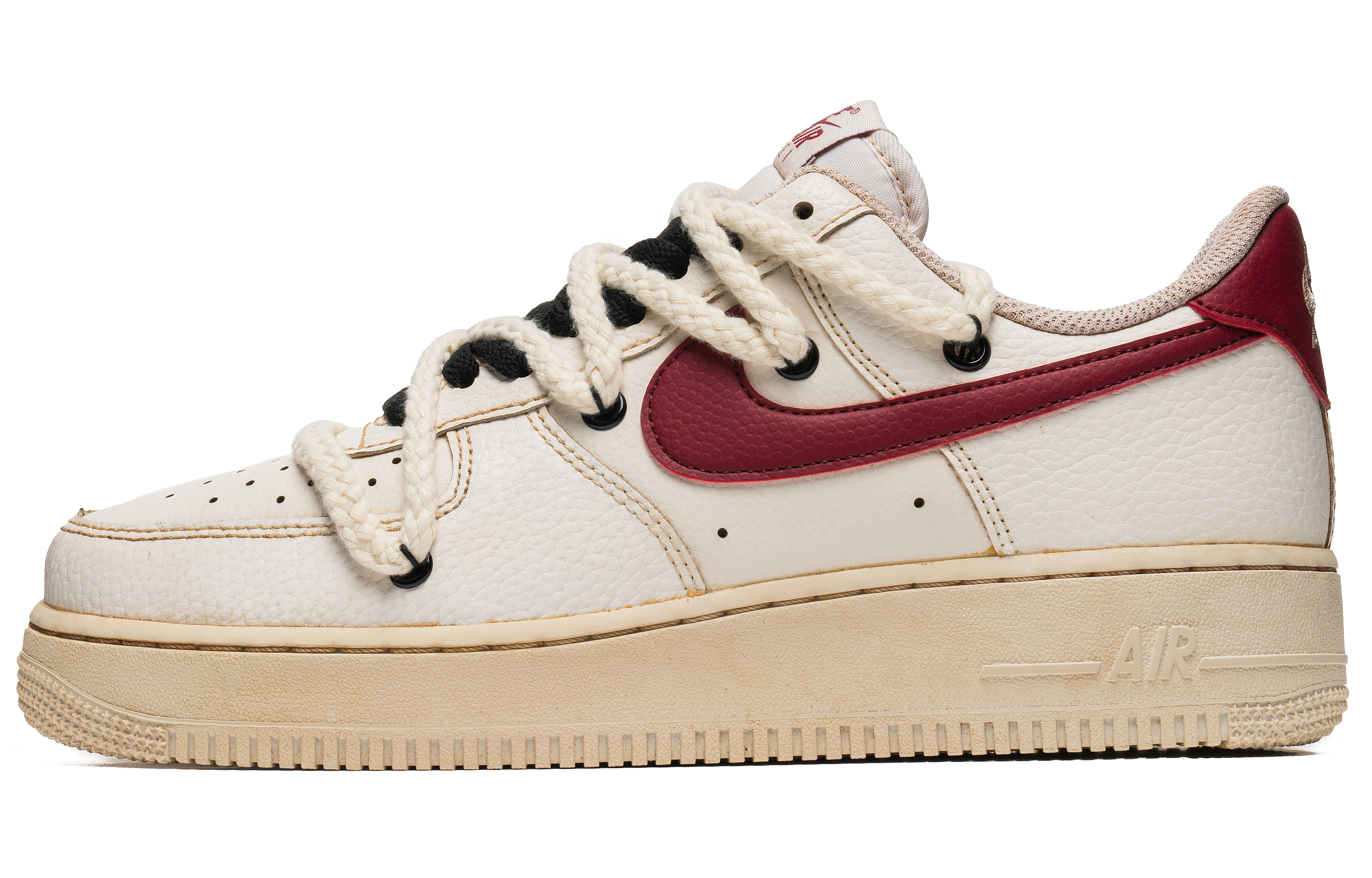 Buy Zapatillas Nike Air Force 1 Low 'Coffee Dye Deconstructed Rojo Café' CZ0326-100(Team67-男款咖啡染红棕)