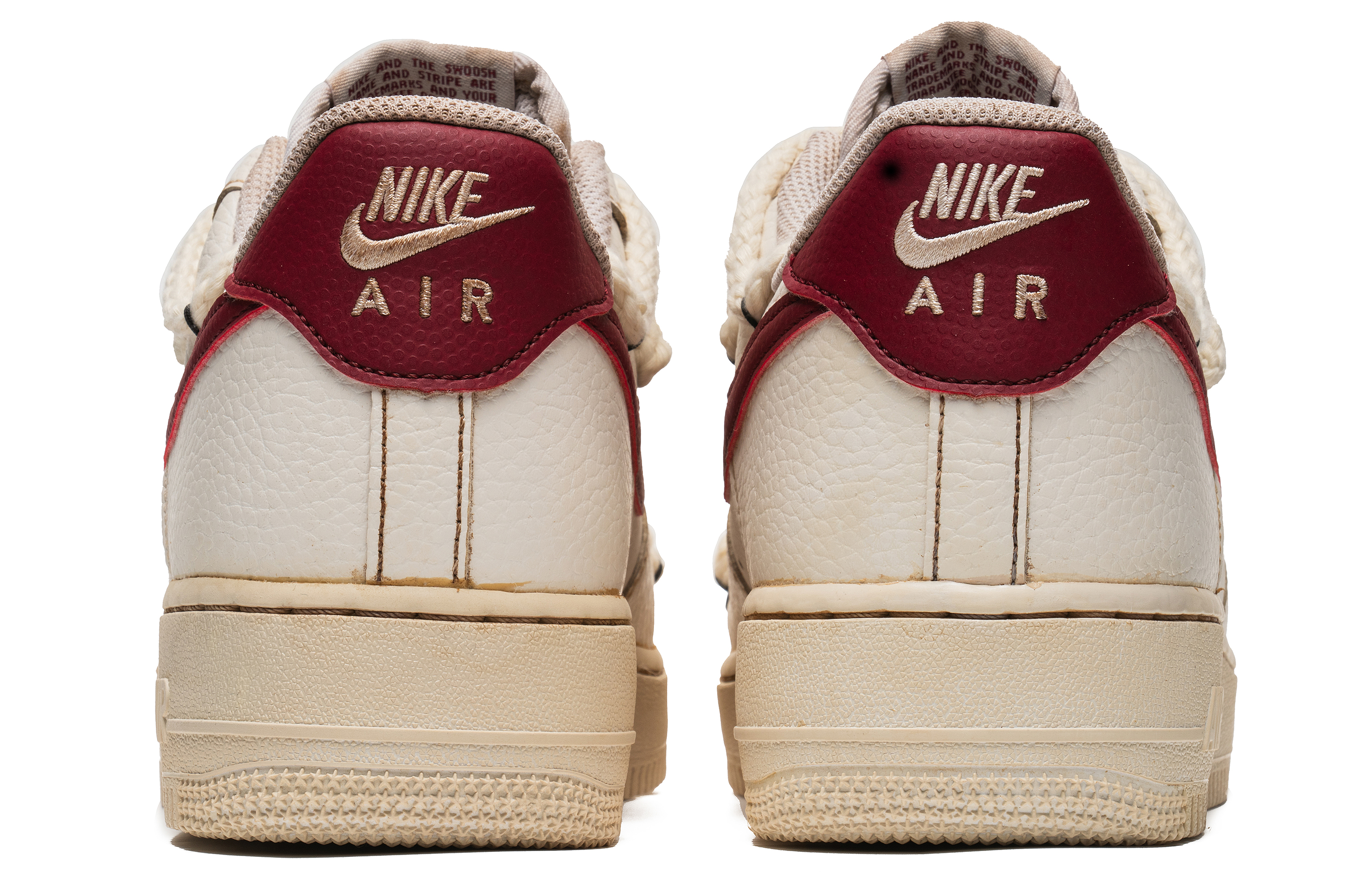 Shop Zapatillas Nike Air Force 1 Low 'Coffee Dye Deconstructed Rojo Café' CZ0326-100(Team67-男款咖啡染红棕)