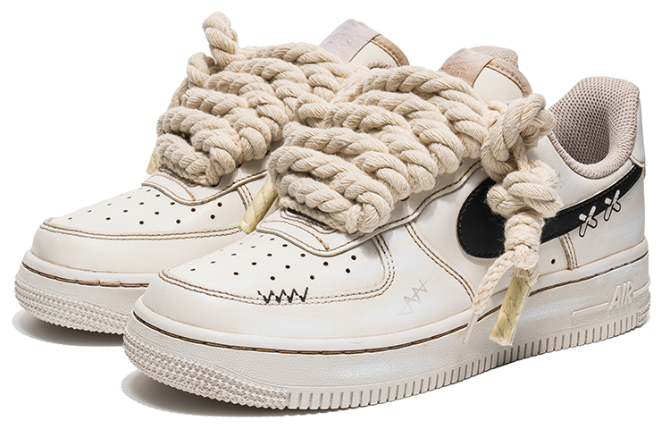 [Custom Shoes] Nike Air Force 1 Low 'Coffee Dye Graffiti' 圖 4