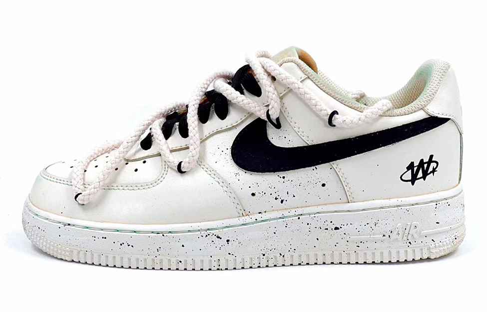 Buy [Nike カスタムシューズ] Air Force 1 ロー 'コーヒーウィッシュツリー スペックル ブラックグレー' CW2288-111(Team25-咖啡许愿树)