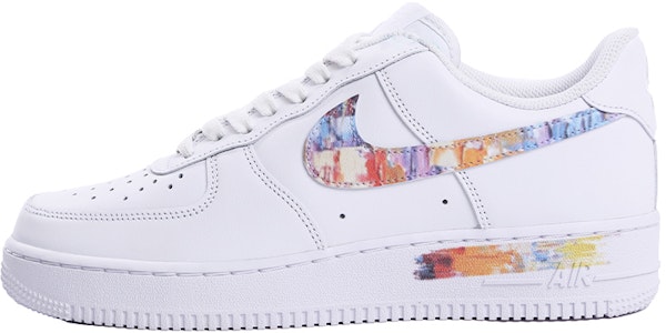 【定製球鞋】Nike Air Force 1 Low 色彩堆砌 簡約百搭 復古 經典 低筒 板鞋 男款 白 Buy 【定製球鞋】Nike Air Force 1 Low 色彩堆砌 簡約百搭 復古 經典 低筒 板鞋 男款 白