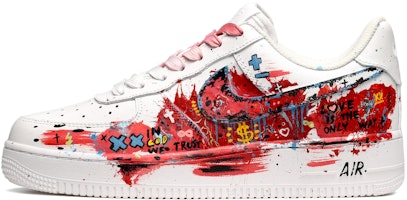 Zapatillas Nike Air Force 1 Low 'Graffiti Colorido Rojo Blanco' CW2288-111(TeamE-男款彩色涂鸦红白) Buy Zapatillas Nike Air Force 1 Low 'Graffiti Colorido Rojo Blanco' CW2288-111(TeamE-男款彩色涂鸦红白)