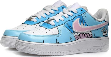 【定制球鞋】Nike Air Force 1 Low 07 空軍一號 漫畫 二次元平面世界 馬克筆勾線 條漫 休閒 低幫 板鞋 男款 藍色 Lookbook 【定制球鞋】Nike Air Force 1 Low 07 空軍一號 漫畫 二次元平面世界 馬克筆勾線 條漫 休閒 低幫 板鞋 男款 藍色