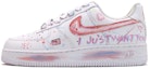 Buy 【定制球鞋】 Nike Air Force 1 Low 空軍一號 告白塗鴉 休閒 低幫 板鞋 GS 白色