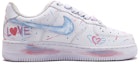 Order 【定制球鞋】 Nike Air Force 1 Low 空軍一號 告白塗鴉 休閒 低幫 板鞋 GS 白色