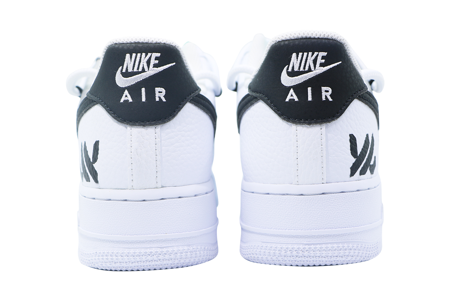 [Custom Shoes] Nike Air Force 1 Low 'Confession Peninsula Black and White' 圖 4