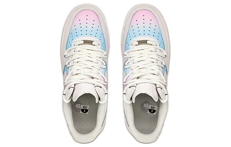 Shop 【定製球鞋】 Nike Air Force 1 Low 空軍一號 特殊禮盒 棉花糖 低幫 板鞋 男款 粉藍