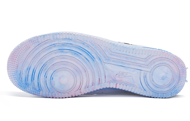 Purchase [定制鞋款] 耐克空军一号低帮 '棉花糖扎染' CW2288-111(Team11-男款棉花糖涂鸦蓝粉)