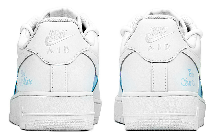 Purchase 【定製球鞋】 Nike Air Force 1 Low 空軍一號 特殊禮盒 棉花糖 低幫 板鞋 男款 粉藍