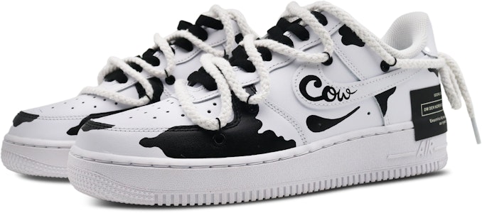나이키 에어포스 1 로우 '카우 프린트' (커스텀) CW2288-111(Team8-男款奶牛风黑白) Lookbook 나이키 에어포스 1 로우 '카우 프린트' (커스텀) CW2288-111(Team8-男款奶牛风黑白)