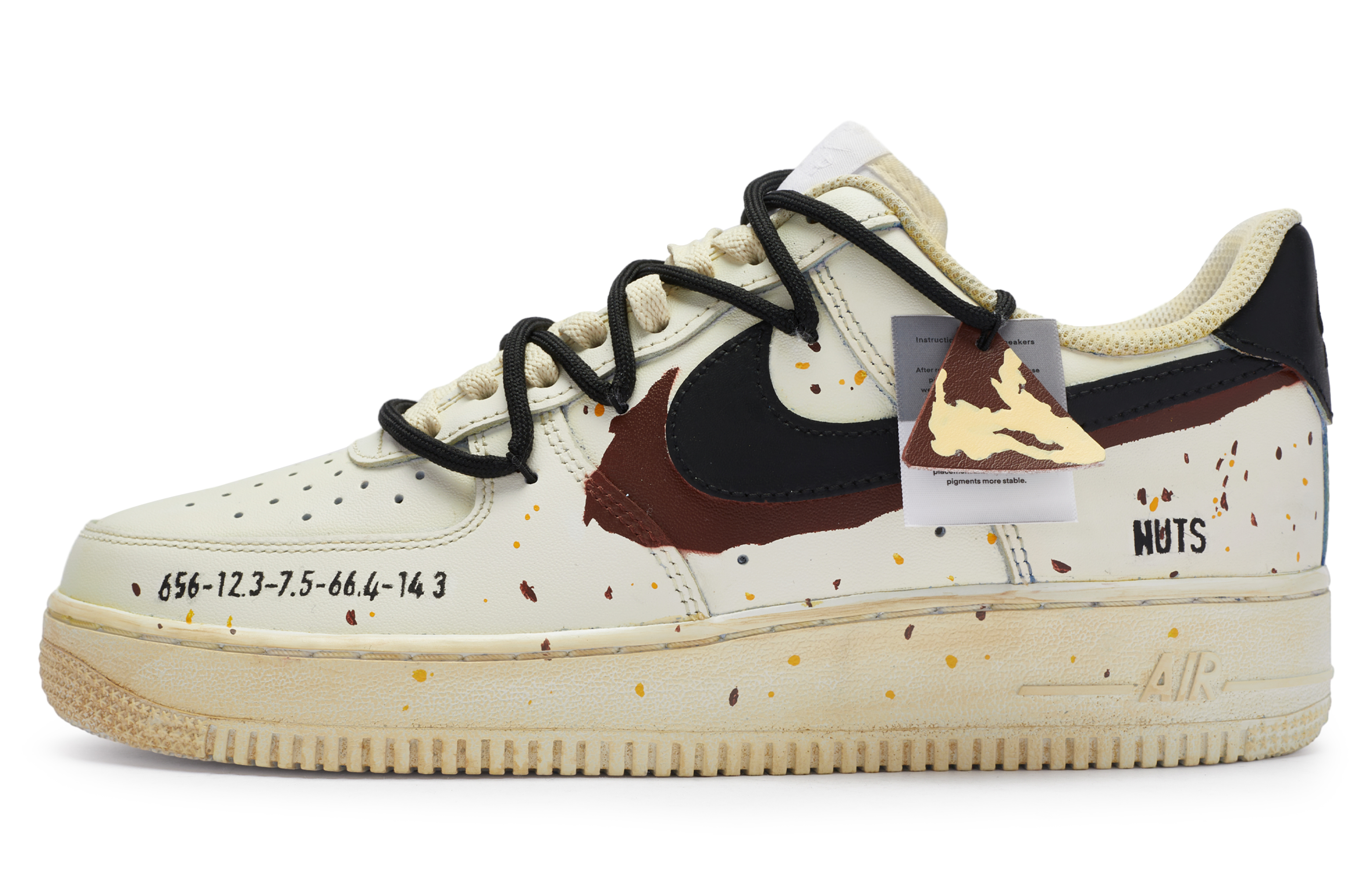 [Custom Shoes] Nike Air Force 1 Low 'Cracked Nut Street Style Deconstructed' CW2288-111-460455