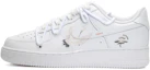 Buy 【定製球鞋】 Nike Air Force 1 Low 仙鶴松針 國潮 國風 復古經典 低幫 板鞋 男款 純白