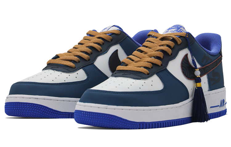 Lookbook Zapatillas Nike Air Force 1 Low 'Grullas y Nubes Blanco-Azul' DH7561-104(Team34-鹤起云归)