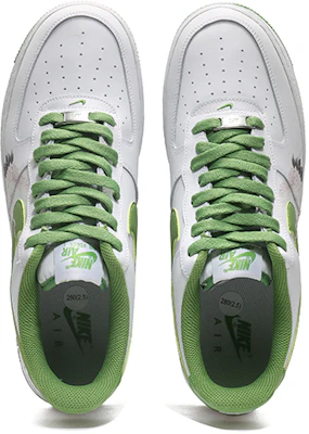 【定制球鞋】Nike Air Force 1 Low 07 仙鶴松針 國潮 國風 新中式 經典百搭 休閒 低幫 板鞋 男款 白綠 Shop 【定制球鞋】Nike Air Force 1 Low 07 仙鶴松針 國潮 國風 新中式 經典百搭 休閒 低幫 板鞋 男款 白綠
