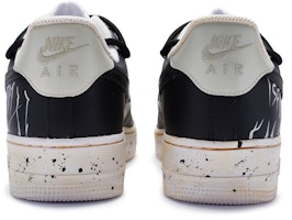 【客製化球鞋】Nike Air Force 1 Low BIGNIU 幽影交織 高街 手繪噴繪 低筒 板鞋 GS 米白黑 Purchase 【客製化球鞋】Nike Air Force 1 Low BIGNIU 幽影交織 高街 手繪噴繪 低筒 板鞋 GS 米白黑