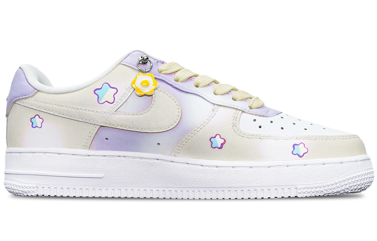 [Custom Shoes] Nike Air Force 1 Low 'Cream Taro Ice Cream' 圖 2