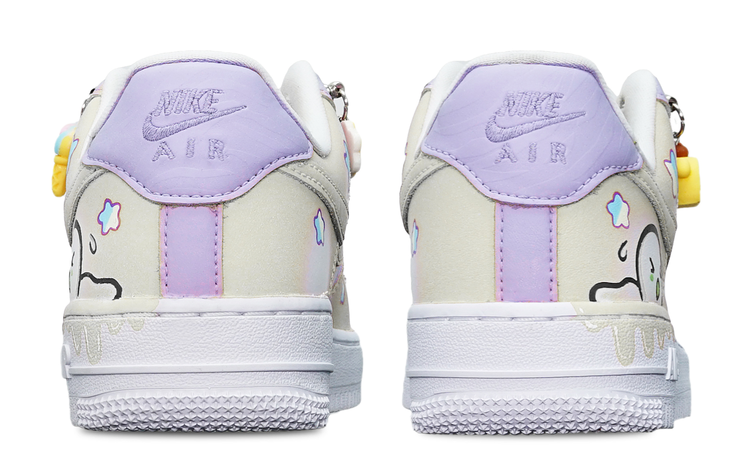 [Custom Shoes] Nike Air Force 1 Low 'Cream Taro Ice Cream' 圖 4