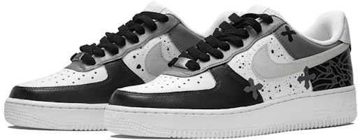 【カスタムシューズ】ナイキ エア フォース 1 ロー 'クロスブレイド ブラック-ホワイト' CW2288-111(Team34-灰白脏辫) Lookbook 【カスタムシューズ】ナイキ エア フォース 1 ロー 'クロスブレイド ブラック-ホワイト' CW2288-111(Team34-灰白脏辫)