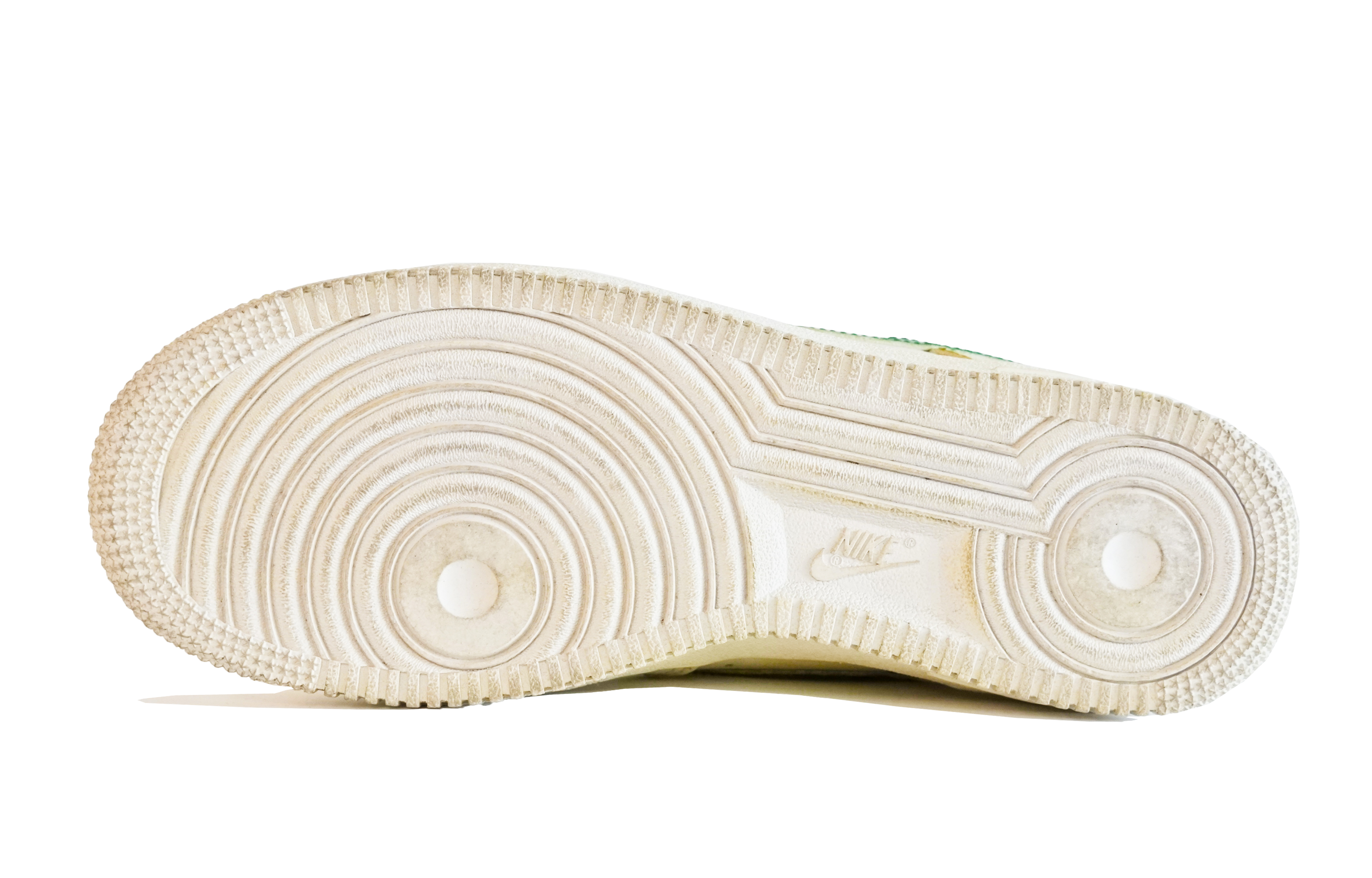 Purchase [Sepatu Kustom] Nike Air Force 1 Low 'Cross Green Sand Dune' CW2288-111(Team14-沙丘S-Box)