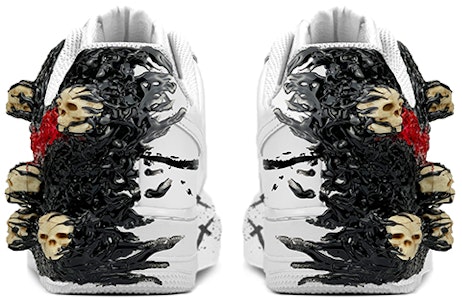 나이키 에어포스 1 '크툴루 해골' (검/빨) CW2288-111(TeamY-男款克苏鲁地狱使者黑红) Shop 나이키 에어포스 1 '크툴루 해골' (검/빨) CW2288-111(TeamY-男款克苏鲁地狱使者黑红)