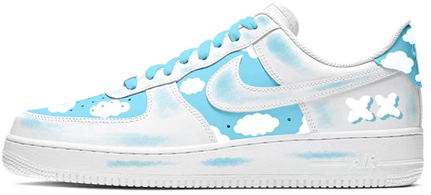 カスタムAF1 ロー "青白スプレーペイント" 315122-111(Team-E男女款蔚蓝XX蓝白) Buy カスタムAF1 ロー "青白スプレーペイント" 315122-111(Team-E男女款蔚蓝XX蓝白)