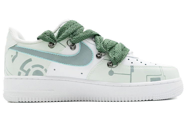 Order 【客製化球鞋】Nike Air Force 1 Low 未來 手繪塗鴉 低幫 休閒鞋 男款 白色