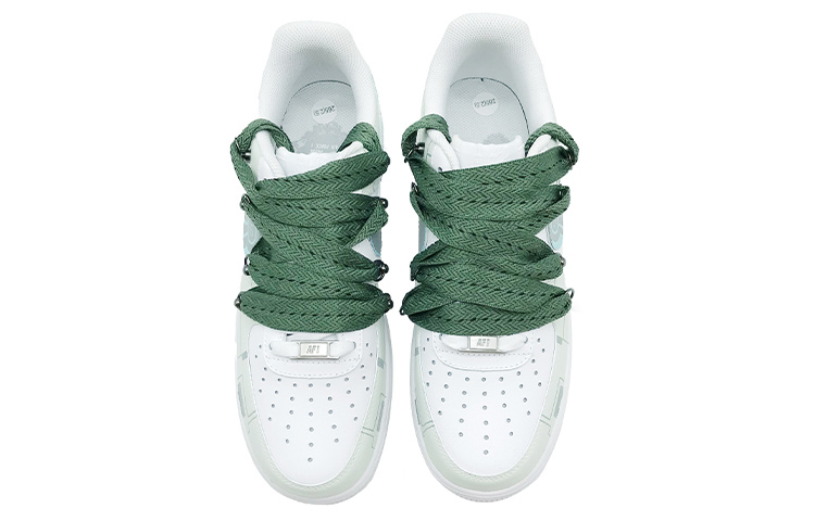 Shop 【客製化球鞋】Nike Air Force 1 Low 未來 手繪塗鴉 低幫 休閒鞋 男款 白色