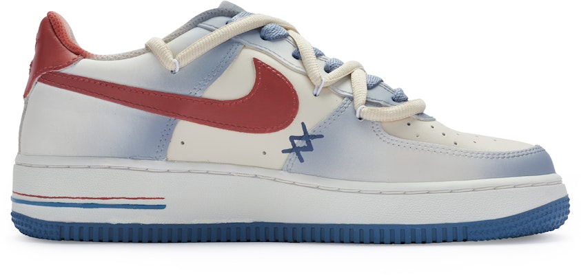 Nike Air Force 1 Low Personalizadas Azul y Blanco CW2288-111(Team80-男款心动舒适区白蓝) Order Nike Air Force 1 Low Personalizadas Azul y Blanco CW2288-111(Team80-男款心动舒适区白蓝)
