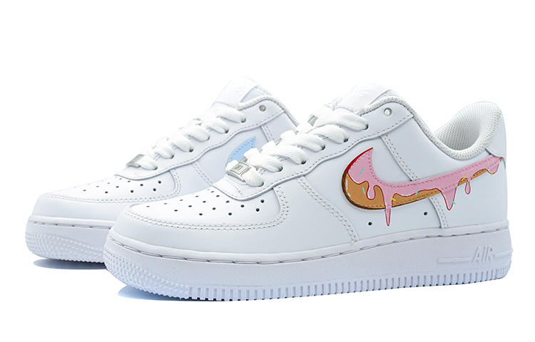 Purchase 나이키 AF1 로우 '아이스크림 마카롱' (썸머 에디션) CW2288-111(Team陆-手绘-改勾-鸳鸯配色)