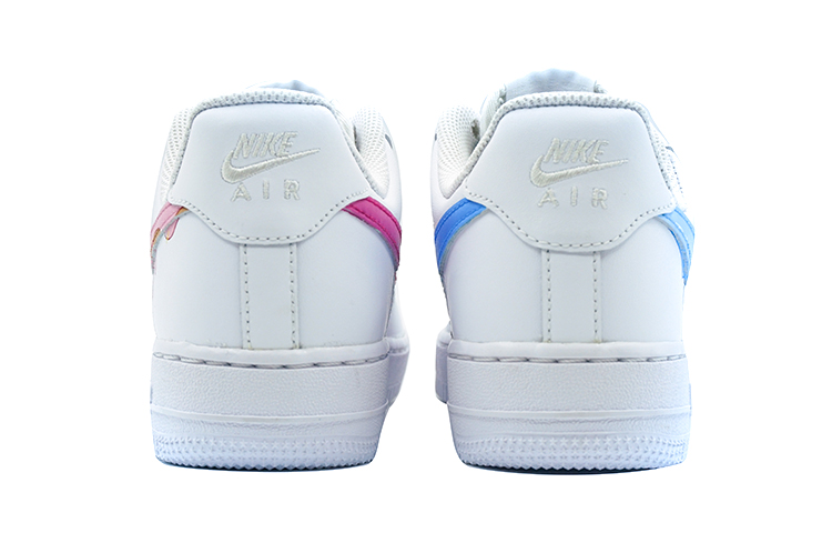 Details for 나이키 AF1 로우 '아이스크림 마카롱' (썸머 에디션) CW2288-111(Team陆-手绘-改勾-鸳鸯配色)