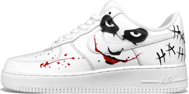 カスタム エアフォース1 ロー "ジョーカー落書き" CW2288-111(Team50-男款AF1小丑手绘) Buy カスタム エアフォース1 ロー "ジョーカー落書き" CW2288-111(Team50-男款AF1小丑手绘)