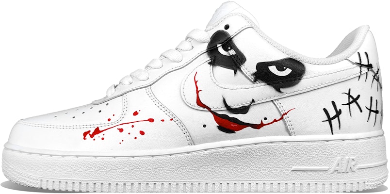 カスタム エアフォース1 ロー "ジョーカー落書き" CW2288-111(Team50-男款AF1小丑手绘) Buy カスタム エアフォース1 ロー "ジョーカー落書き" CW2288-111(Team50-男款AF1小丑手绘)