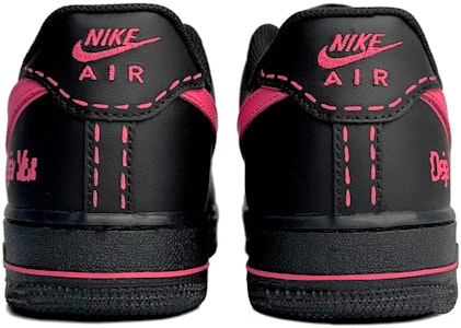 【客製球鞋】Nike Air Force 1 Low 07 玫瑰紅縫線 百搭 手繪變色 低筒 板鞋 男款 黑粉 Shop 【客製球鞋】Nike Air Force 1 Low 07 玫瑰紅縫線 百搭 手繪變色 低筒 板鞋 男款 黑粉