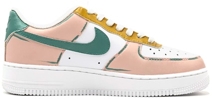 나이키 에어포스 1 로우 '핑크·화이트·그린' (커스텀) CW2288-111(TeamS-复古luck) Order 나이키 에어포스 1 로우 '핑크·화이트·그린' (커스텀) CW2288-111(TeamS-复古luck)