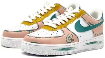 나이키 에어포스 1 로우 '핑크·화이트·그린' (커스텀) CW2288-111(TeamS-复古luck) Lookbook 나이키 에어포스 1 로우 '핑크·화이트·그린' (커스텀) CW2288-111(TeamS-复古luck)
