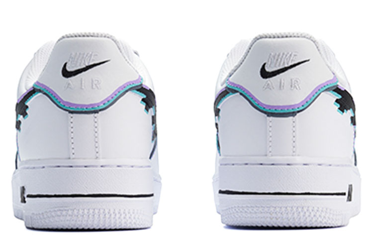 Shop 【客製球鞋】 Nike Air Force 1 Low 空軍一號 視覺覺醒 賽博異世界 個性百搭 潮流 低筒 板鞋 男款 白黑