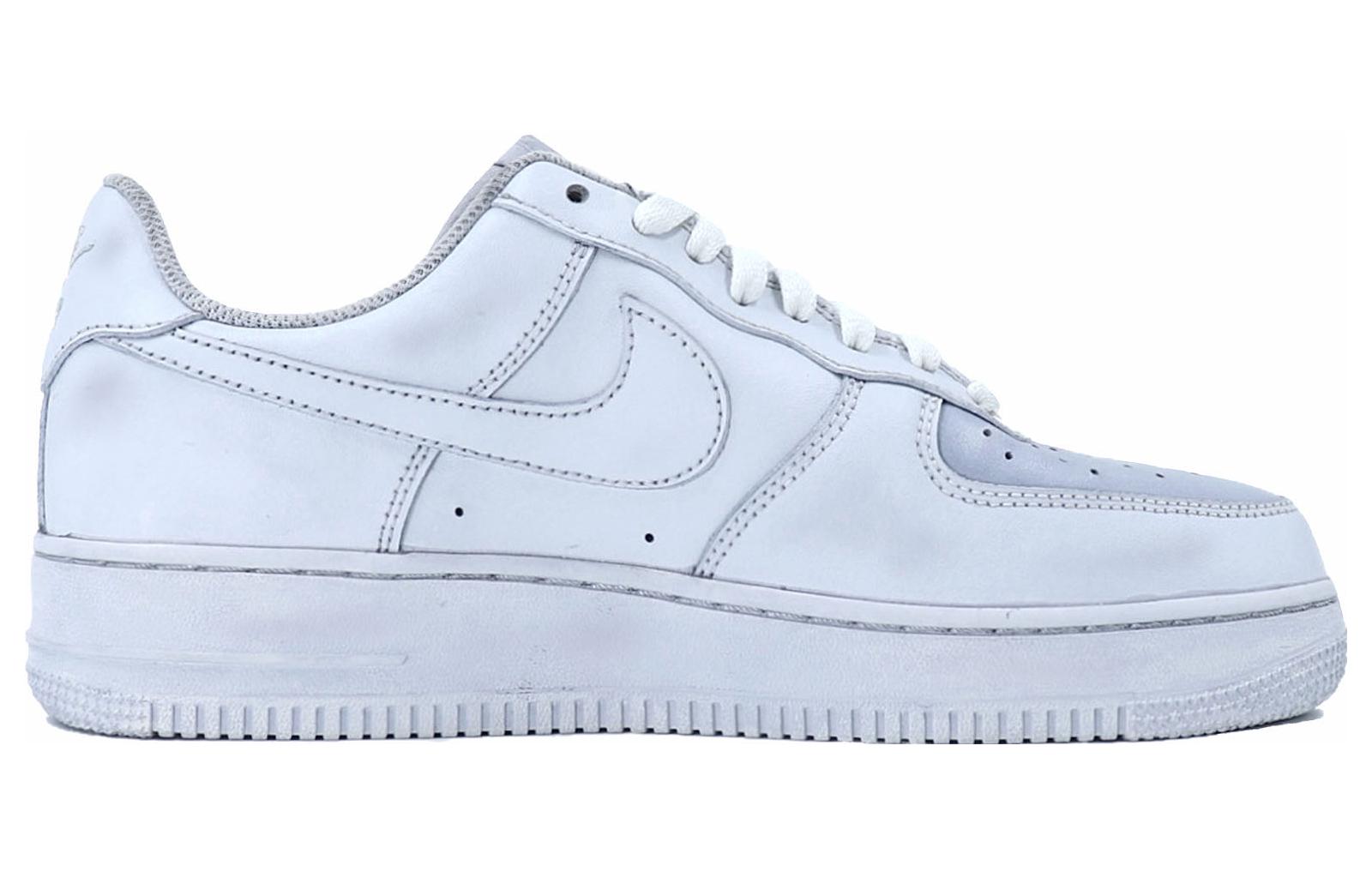 Order 나이키 에어포스 1 '사이버펑크 그레이 오렌지' (커스텀) CW2288-111(Team25-赛博朋克LED灰橙)