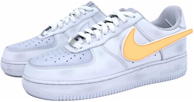 나이키 에어포스 1 '사이버펑크 그레이 오렌지' (커스텀) CW2288-111(Team25-赛博朋克LED灰橙) Lookbook 나이키 에어포스 1 '사이버펑크 그레이 오렌지' (커스텀) CW2288-111(Team25-赛博朋克LED灰橙)