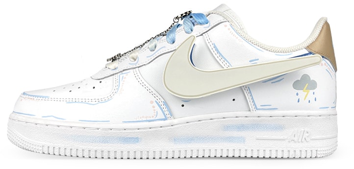 custom-shoes-nike-air-force-1-low-cyberpunk-led-swoosh-graffiti