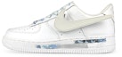 Buy 【定制球鞋】Nike Air Force 1 Low 空軍一號 是在玩鞋 賽博朋克LED鉤 黑鉤迷彩 低幫 板鞋 GS 白黑藍