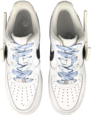 【定制球鞋】Nike Air Force 1 Low 空軍一號 是在玩鞋 賽博朋克LED鉤 黑鉤迷彩 低幫 板鞋 GS 白黑藍 Purchase 【定制球鞋】Nike Air Force 1 Low 空軍一號 是在玩鞋 賽博朋克LED鉤 黑鉤迷彩 低幫 板鞋 GS 白黑藍