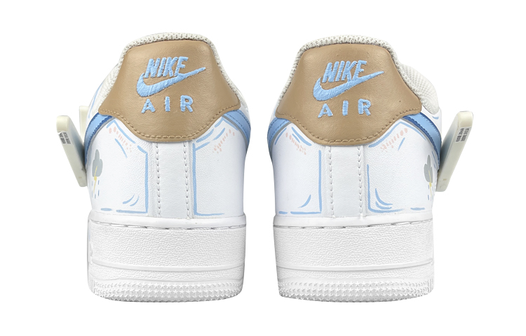 Details for [Sepatu Kustom] Nike Air Force 1 Low 'Cyberpunk LED Swoosh Grafiti' DH2920-111(Team叁-女LED雨天)