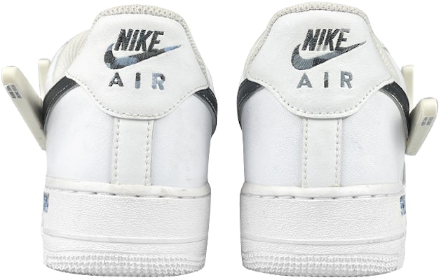 【定制球鞋】Nike Air Force 1 Low 空軍一號 是在玩鞋 賽博朋克LED鉤 黑鉤迷彩 低幫 板鞋 GS 白黑藍 Details for 【定制球鞋】Nike Air Force 1 Low 空軍一號 是在玩鞋 賽博朋克LED鉤 黑鉤迷彩 低幫 板鞋 GS 白黑藍