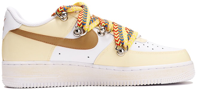 Zapatillas Nike Air Force 1 Low 'Cyberpunk Retro Vibe' CW2288-111(TeamThree-男款赛博朋克米黄) Order Zapatillas Nike Air Force 1 Low 'Cyberpunk Retro Vibe' CW2288-111(TeamThree-男款赛博朋克米黄)